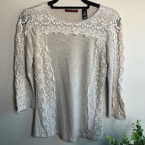 1/4 sleeve sweater